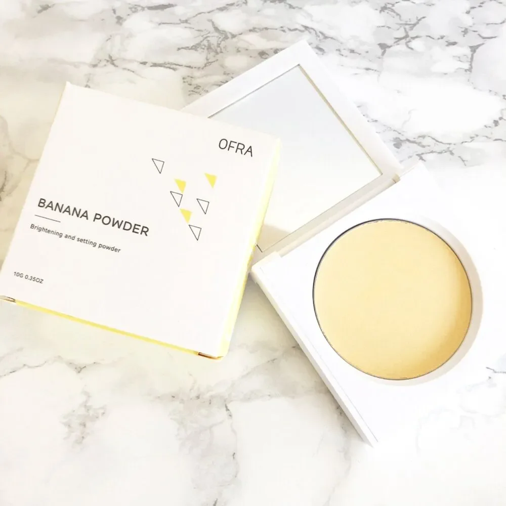 NIB OFRA Pressed Banana Brightening Powder (XL 10g size!)